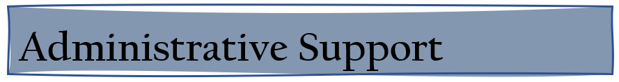 Admin support banner